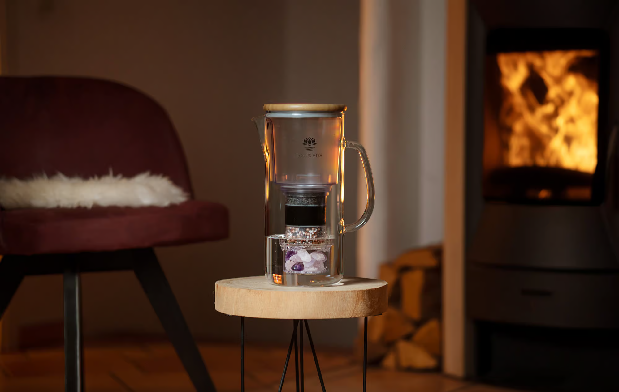 Enyaglas water filter pitcher presented